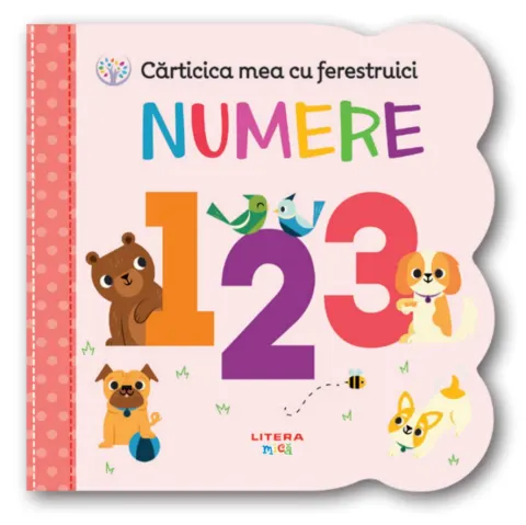 Coperta cărții Carticica mea cu ferestruici. Numere 123
