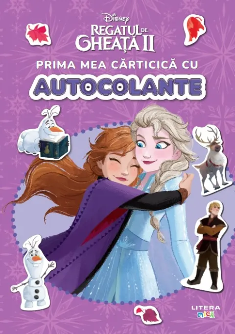 Coperta cărții Disney. Regatul de gheata II. Prima mea carticica cu autocolante