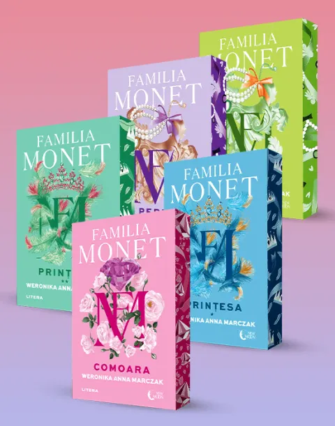Coperta cărții Pachet Familia Monet (5 carti)