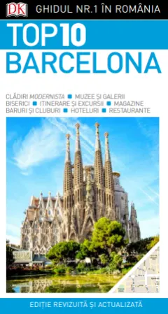 Coperta cărții Top 10 Barcelona