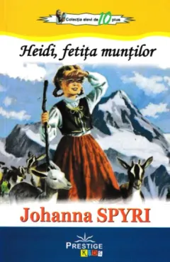 Coperta cărții Heidi, fetița munților