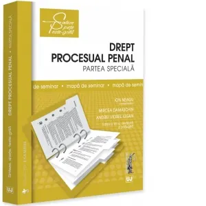 Coperta cărții Drept procesual penal. Partea speciala. Mapa de seminar. Editia a VII-a, revazuta si adaugita