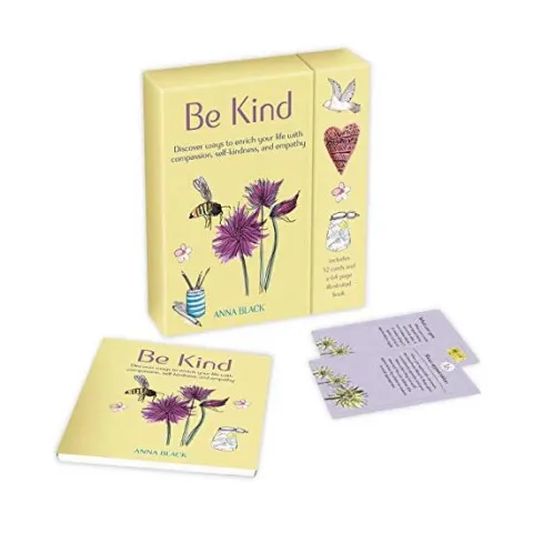 Coperta cărții Be Kind: Includes a 52-card deck and guidebook, Anna Black