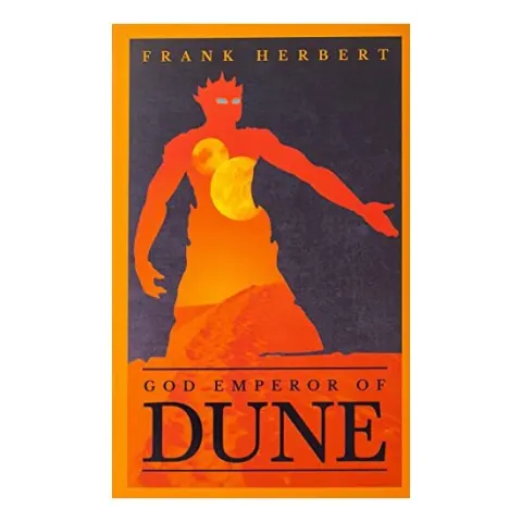Coperta cărții God Emperor of Dune, Frank Herbert