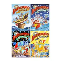 Coperta cărții Adventuremice Series By Philip Reeve & Sarah McIntyre 4 Books Collection Set