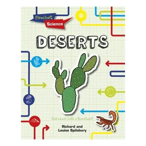 Coperta cărții Flowchart Science:Deserts