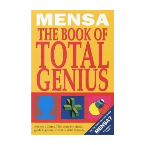 Coperta cărții Mensa: Genius Test