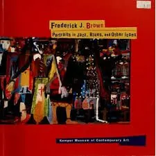 Coperta cărții DAMAGED - Frederick J. Brown : portraits in jazz, blues, and other icons