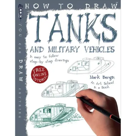 Coperta cărții How to Draw Tanks