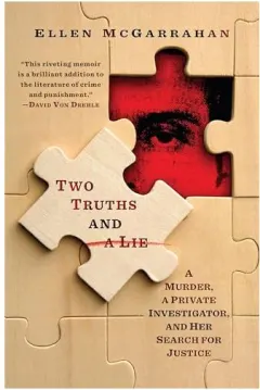 Coperta cărții Two Truths and a Lie, Ellen McGarrahan
