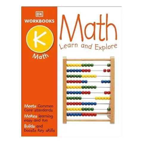 Coperta cărții DK Workbooks : Math, Kindergarten, DK Publishing