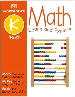 Coperta cărții DK Workbooks : Math, Kindergarten, DK Publishing