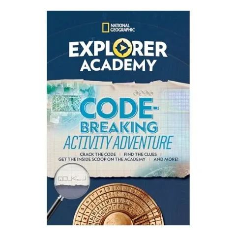Coperta cărții Explorer Academy Codebreaking Activity Adventure, National Geographic
