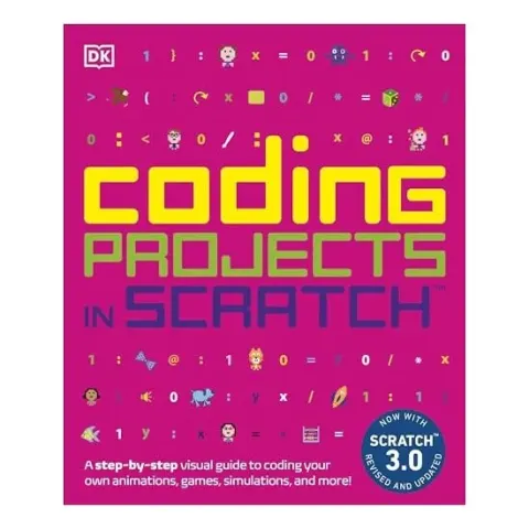 Coperta cărții Coding Projects in Scratch, Jon Woodcock