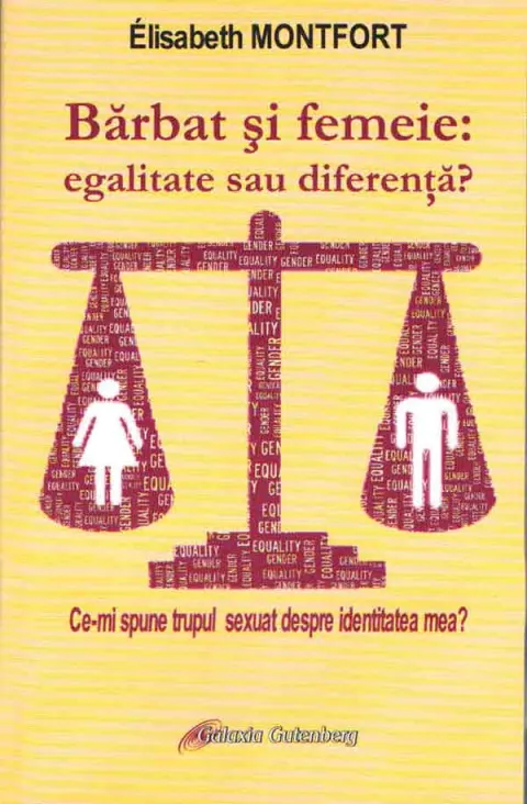 Coperta cărții Barbat si femeie: egalitate sau diferența?