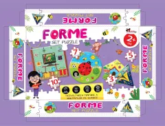 Coperta cărții Forme. Puzzle - 25 piese