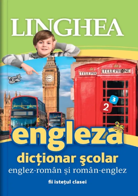 Coperta cărții Dictionar scolar englez-roman si roman-englez
