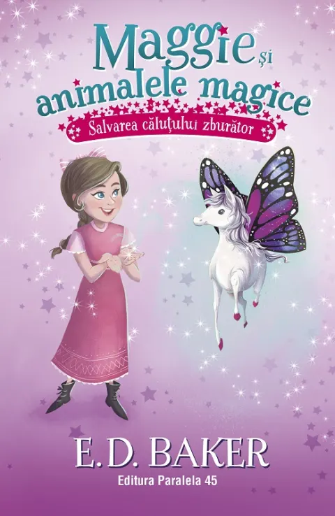 Coperta cărții Maggie și animalele magice (vol. 1): Salvarea căluțului zburător
