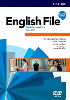 Coperta cărții English File 4E Pre-Intermediate Class DVDs