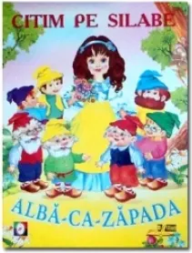 Coperta cărții Citim pe silabe - Alba-ca-Zapada