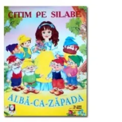 Coperta cărții Citim pe silabe - Alba-ca-Zapada