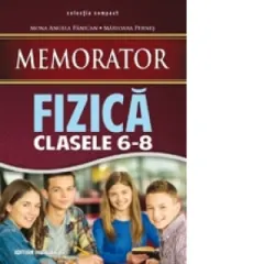 Coperta cărții Memorator de fizica pentru clasele VI-VIII