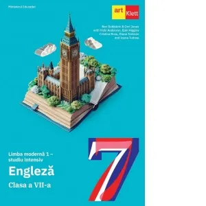 Coperta cărții Limba moderna 1 - studiu intensiv - engleza. Manual pentru clasa a VII-a