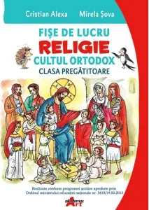 Coperta cărții Fise de lucru. Religie, cultul ortodox, clasa pregatitoare