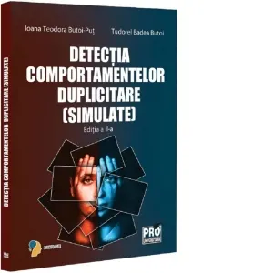 Coperta cărții Detectia comportamentelor duplicitare (simulate). Editia a II-a