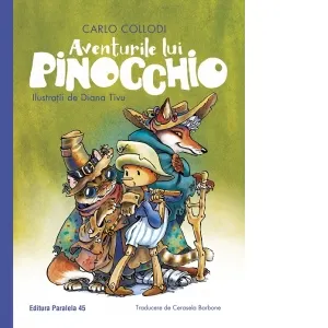 Coperta cărții Aventurile lui Pinocchio