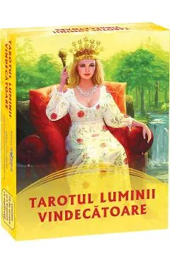 Coperta cărții Tarotul luminii vindecatoare. 78 arcane