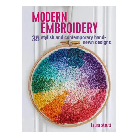 Coperta cărții Modern embroidery: 35 stylish and contemporary hand-sewn designs