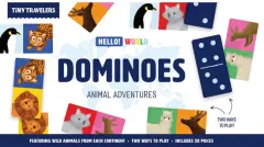 Coperta cărții Tiny Travelers Dominoes: Animal Adventures