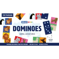 Coperta cărții Tiny Travelers Dominoes: Animal Adventures