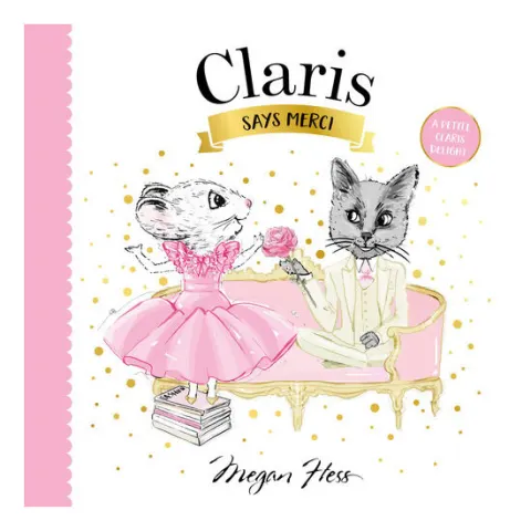 Coperta cărții Claris says merci: a petite Claris delight