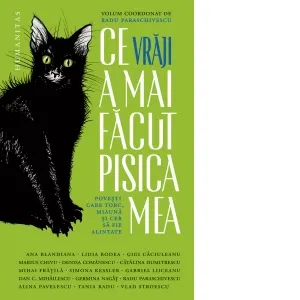 Coperta cărții Ce vraji a mai facut pisica mea. Povesti care torc, miauna si cer sa fie alintate