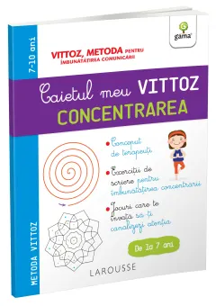 Coperta cărții Caietul meu Vittoz: Concentrarea