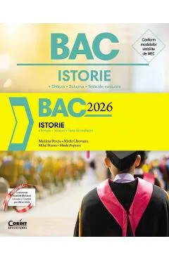 Coperta cărții Bacalaureat 2026. Istorie - Marilena Bercea, Mirela Chioveanu, Mihai Manea, Mirela Popescu