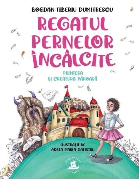Coperta cărții Regatul Pernelor Încâlcite. Prințesa și Creatura Păroasă