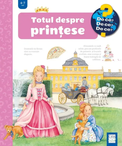 Coperta cărții Totul despre prințese