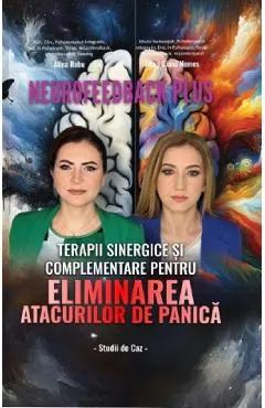 Coperta cărții Neurofeedback Plus: Eliminarea atacurilor de panica - Alina Robu, Alina Diana Nemes
