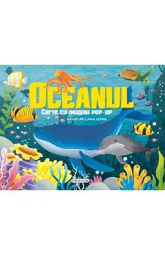 Coperta cărții Oceanul. Carte cu imagini pop-up