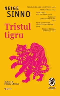Coperta cărții Tristul tigru