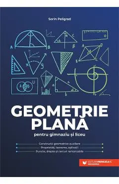 Coperta cărții Geometrie plana pentru gimnaziu si liceu