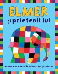 Coperta cărții Elmer și prietenii lui