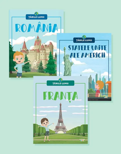 Coperta cărții Pachet 3 Tarile Lumii (3 volume)