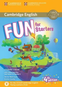 Coperta cărții Fun for Starters. Student's Book with Online Activities and Home Fun Booklet 2