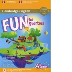 Coperta cărții Fun for Starters. Student's Book with Online Activities and Home Fun Booklet 2