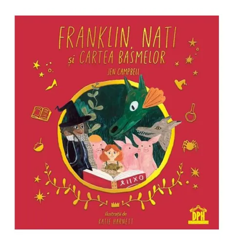 Coperta cărții Franklin, Nati și cartea basmelor