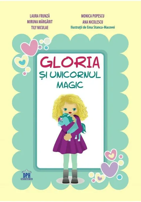Coperta cărții Gloria și unicornul magic